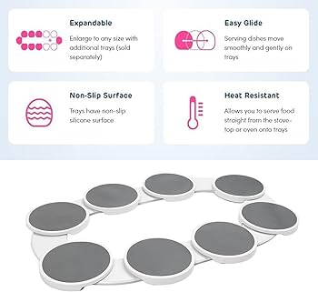 NESTIVOO™  360 Expandable Turntable Tray